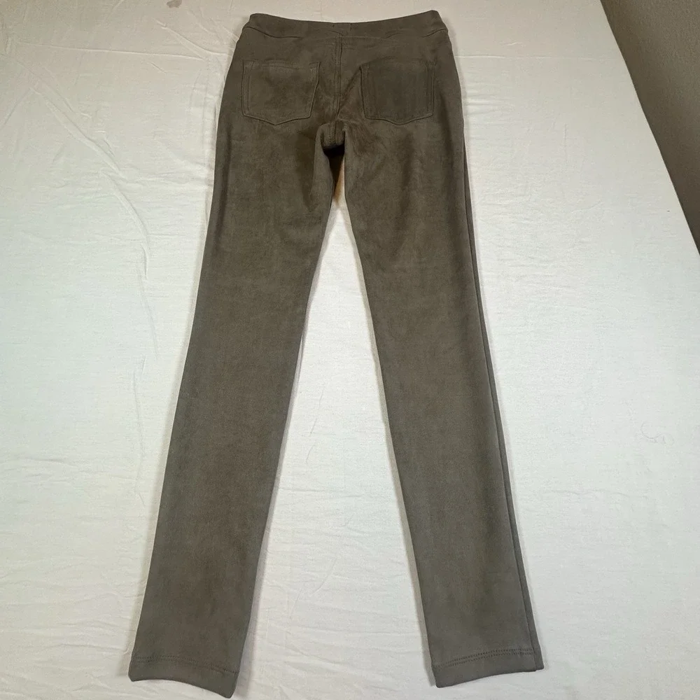 Sneak Peak Suede Brown Skinny Legging Low Rise Size Small NWOT - Picture 10 of 10